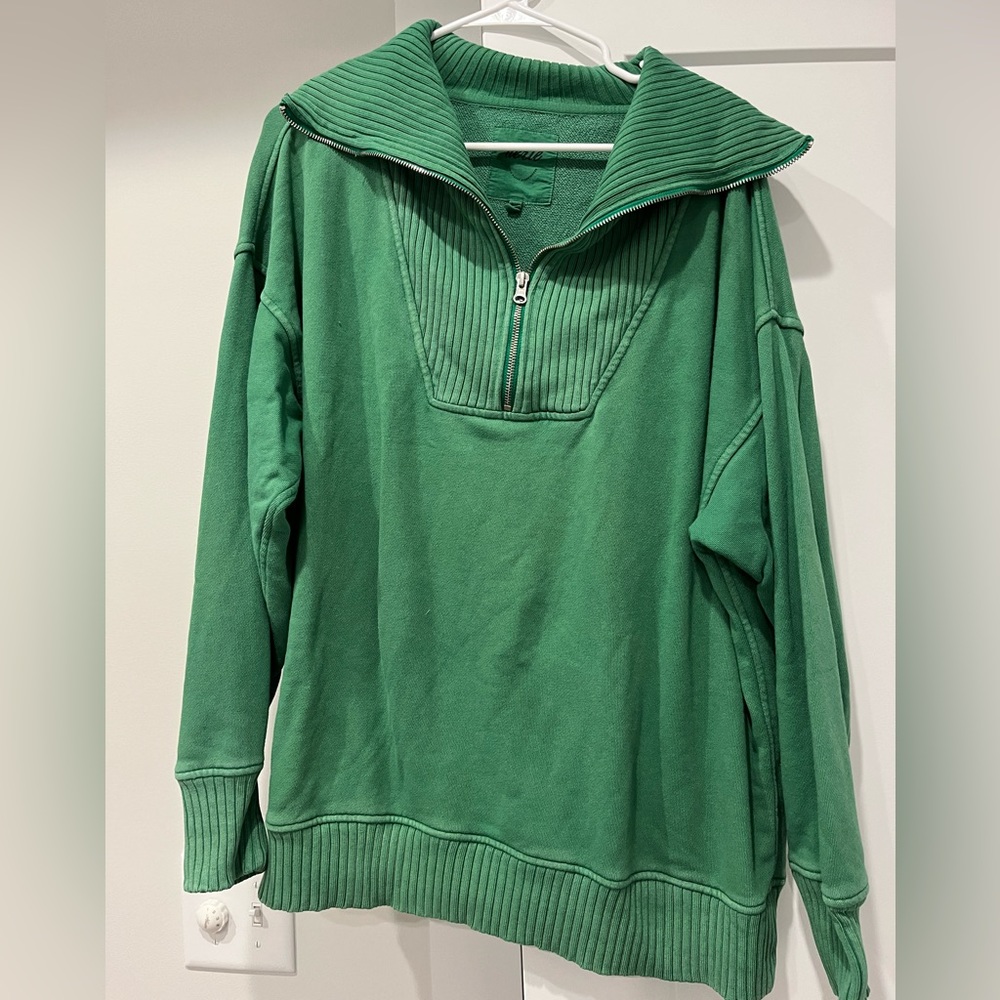 Aerie Oversized Quarter Zip